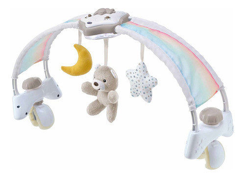 Móvil Barral Cuna 2 En 1 Chicco Rainbow Sky Luz De Noche 1
