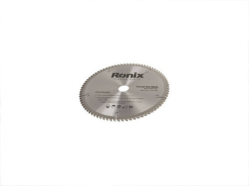 Hoja De Sierra Circular P/mdf 80 Dientes 250mm 10  Ronix 0