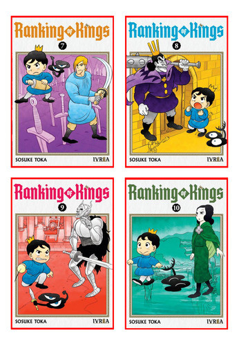 Combo Ranking Of Kings 7 A 10 - Manga - Ivrea 0