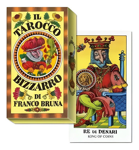Tarocco Bizzarro Di F. Bruna Tarot Piamontés Unico Exclusivo 0