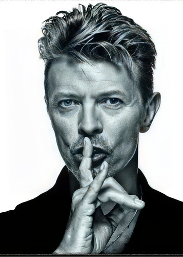 Póster David Bowie Autoadhesivo 82x60cm #9 0