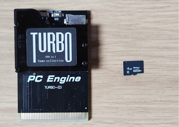 Pc Engine / Turbo Grafx Hu-card Flash Card 1