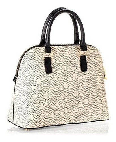 Cartera De Piel Sintetica - Negro Multi. 1