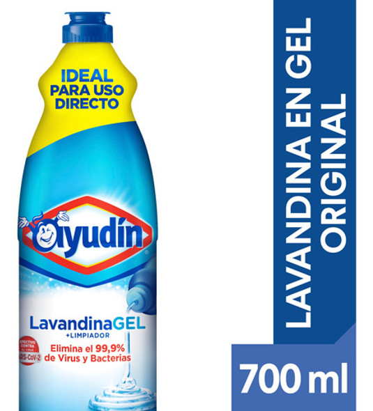 Pack X 18 Unid. Lavandina  Gel Origin 700 Ml Ayudin Pro 1