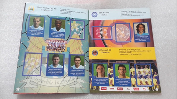 Álbum Uefa Champions League 2011/2012. Incompleto. Muy Buen 1 Álbum Uefa Champions League 2011/2012. Incompleto. Muy Buen 1