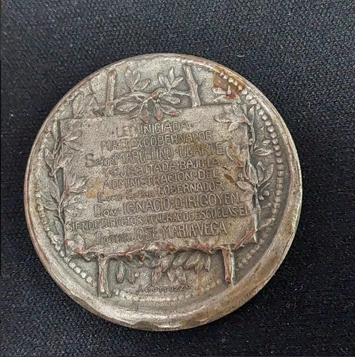 Medalla Edificación Escolar Prov. Buenos Aires 1903 - 342 1
