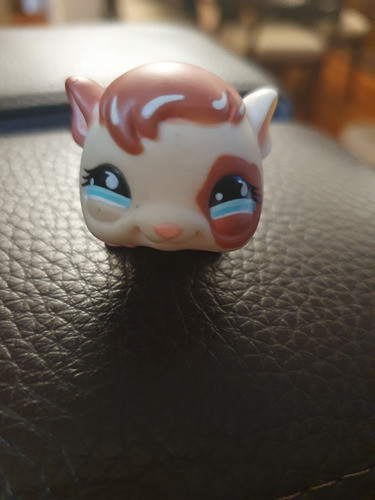 Littlest Pet Shop Hamster Crema Con Marron 0