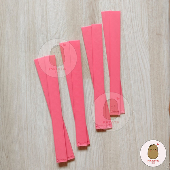 Set Varillas O Reglas Niveladoras Repostería De 1 A 5 Mm 0