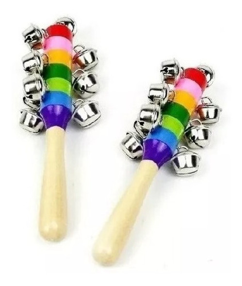 Cascabelero Infantil Con 10 Cascabeles Pack 3 Unidades 0