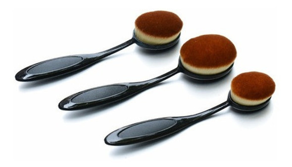 Set De Brochas Pinceles Maquillaje Semi Profesional 1