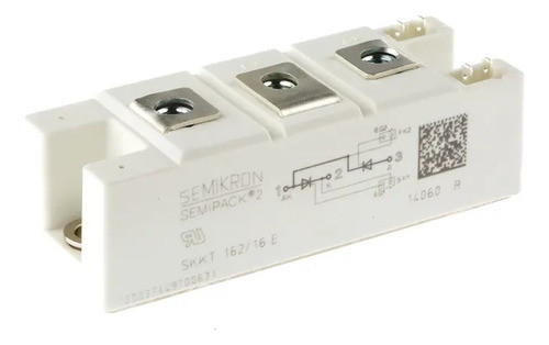 Modulo Tiristor Doble Semikron Skkt 162 14e 1400v 156amp 0