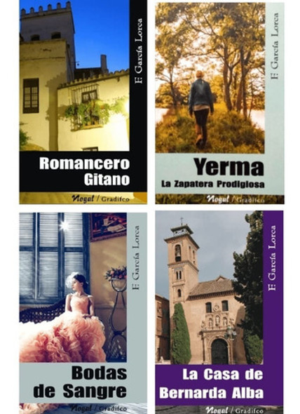 Lote X 4 Libros - Federico Garcia Lorca 0