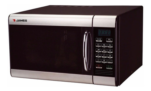Horno Microondas James 31lt Digital Negro Inox 900w Grill Ff 0