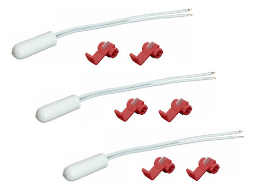 Kit 3 Sensores Heladera Whirlpool Wre48eb 0