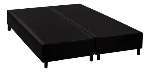 Cama Box Base King Courino Preto (193x20)costa Rica 0