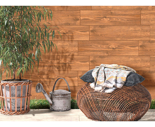 Semi Gres Para Piso Y Pared De 22x90 Maderado Gamas De Beige 1