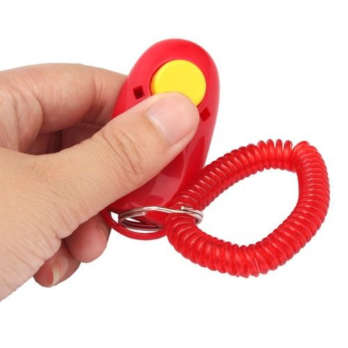 1 X Perro Del Animal Doméstico, Haga Clic En Clicker Adiestr 0