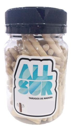 Tarugo De Madera Carpintería 6 X 40 Mm Por 150 Unidades 1