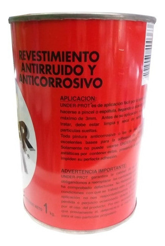 Protector De Carrocerias Under Prot X 4 Litros. Ogus 1