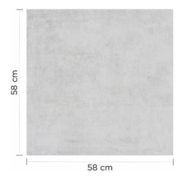 Porcelanato Gris Cerro Negro Life Pulido Rectificado 58x58 1