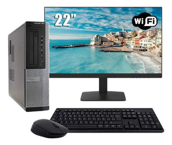 Pc Completa Intel Core I5 4gb 120ssd Led 22 T/m Inalam Wifi 0