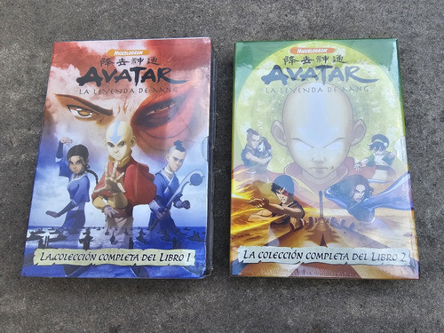 Avatar Dvd  - Libros 1 Y 2 Sellados Originales 0