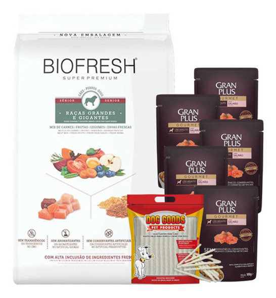 Alimento Biofresh Perro Senior Raza Grande 15 Kg + Regalo 0 Alimento Biofresh Perro Senior Raza Grande 15 Kg + Regalo 0
