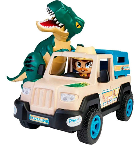 Pinypon Action Vehiculo C/fig Y Dino 0