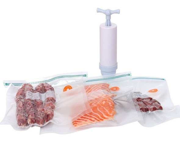 Pack X12 Bolsas Vacio Alimentos 22x34cm Sin Bombita 0