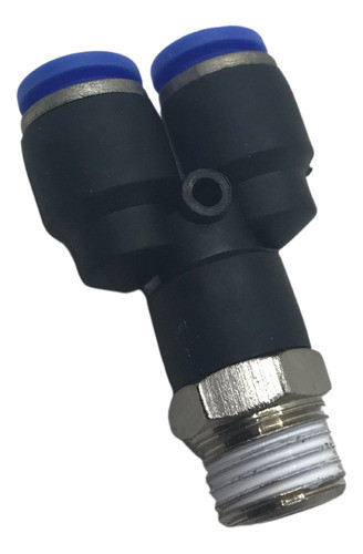 Conexão Pneumática Engate Y Tubo 6mm Rosca 1/8 Npt - 2 Peças 0