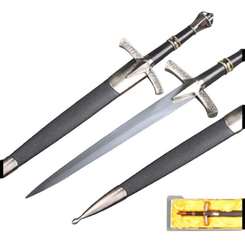 Espada Decorativa Templarios Metal C Bainha 40 Cm Ke3027 0