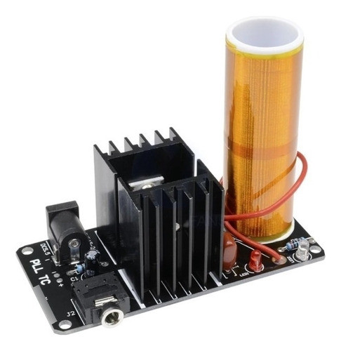 Mini Bobina Tesla Con Entrada De Audio Armada Y Testeada 0