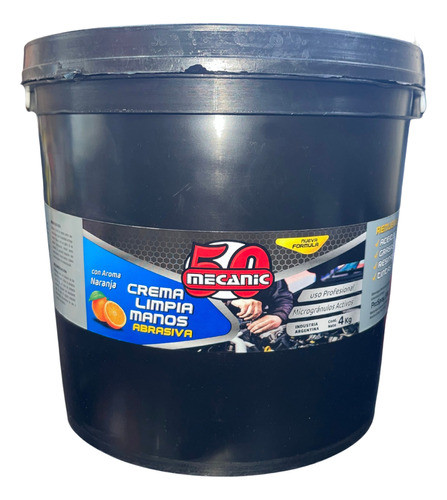 Crema Limpia Manos Mecanic50 C/aroma Naranja 4kg 0