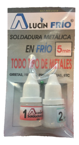 Soldador De Fugas En Frio Alucin Reemp Plasta Laco 0