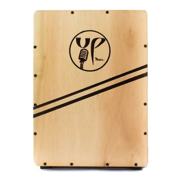 Cajon Dual Peruano Bordona Flamenco Profesional + Funda Cuot 1