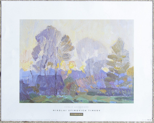 Lámina Paisaje Sunlit Afternoon 34x40cm Nektararte 0