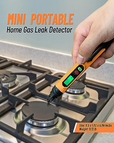 Detector De Fuga De Gas Inflamables Vitite Naranja 1