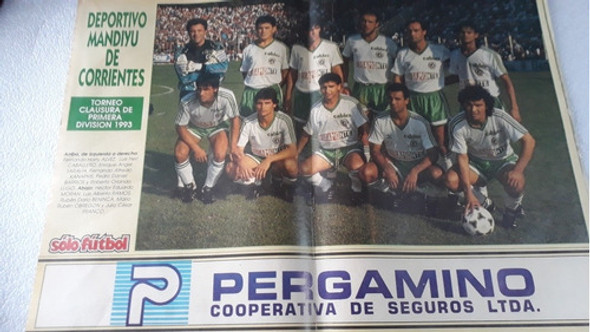 Pósters Deportivo Mandiyú Lote De 5 Láminas Excelente Estado 1
