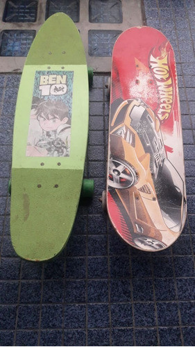 Skate Patineta Ben 10 Muy Buen Estado Con Detalles 78x28 Cms 1