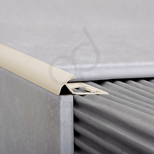 Guardacanto Pvc Atrim Negro Pared Porcelanato 9mm 228 1