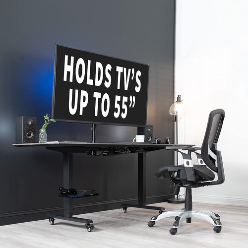 ~? Soporte De Escritorio Para Tv De Pantalla Ultra Ancha Viv 1