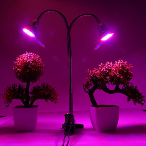 60w Espectro Completo Doble Planta Led Crece La Luz Con Abra 1