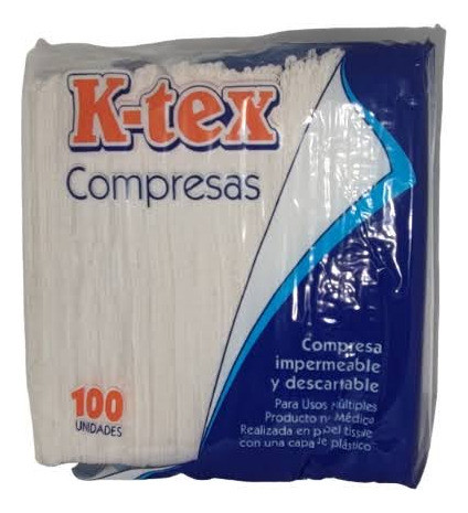 Compresas /campos K Tex X 100 1