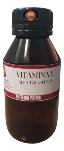 Vitamina E 100ml - Alfa Tocoferol - Materia Prima 0