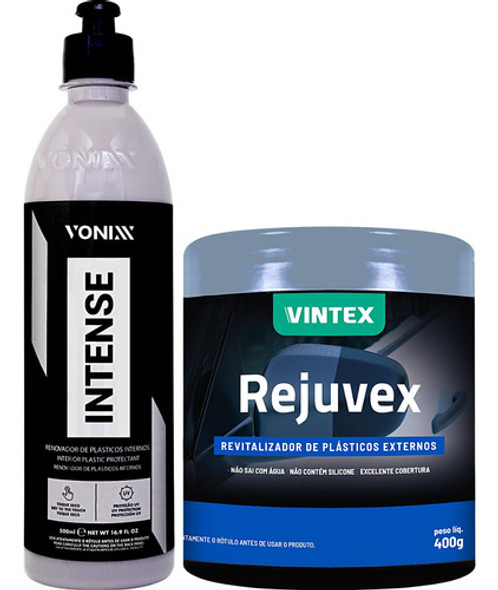 Revitalizador De Plásticos Internos Externos Intense Rejuvex 0