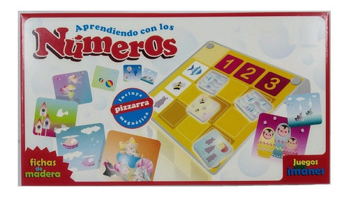 Asociación De Números Imán Magnético Didactico Ubsñtd 0