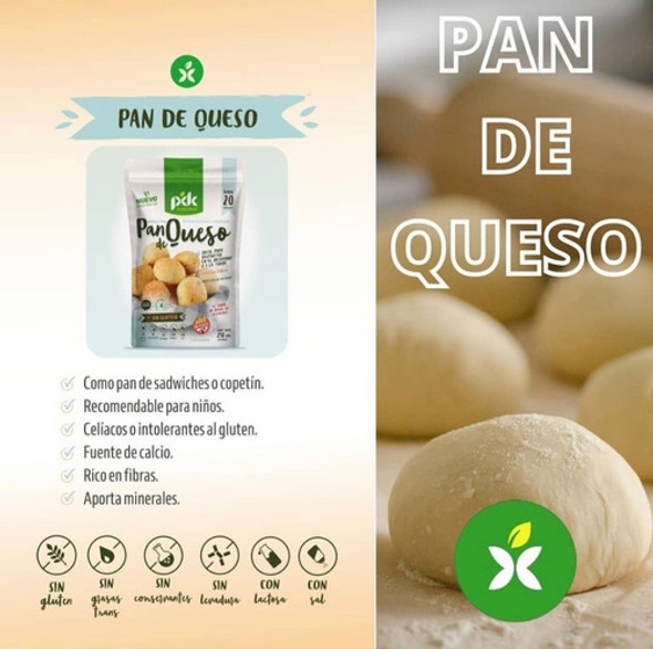 Premezcla Para Pan De Queso Pdk 250g Sin Tacc - Dw 1