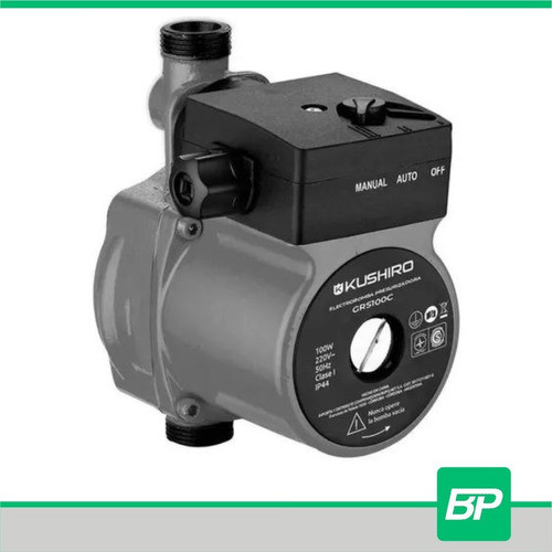 Bomba Presurizadora Kushiro Grs100c 100w 30l/m Rosca 3/4 8mt 1