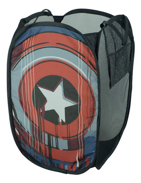 Disney Marvel Avengers Pop Up Bin De Lavanderia, Azul 0