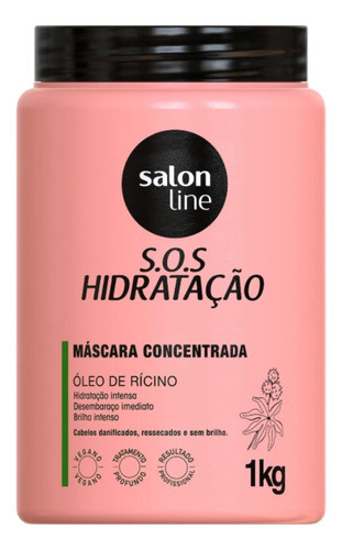 Salón Line S. O. S. Mascara Concentrada En Óleo De Ricino 1k 0